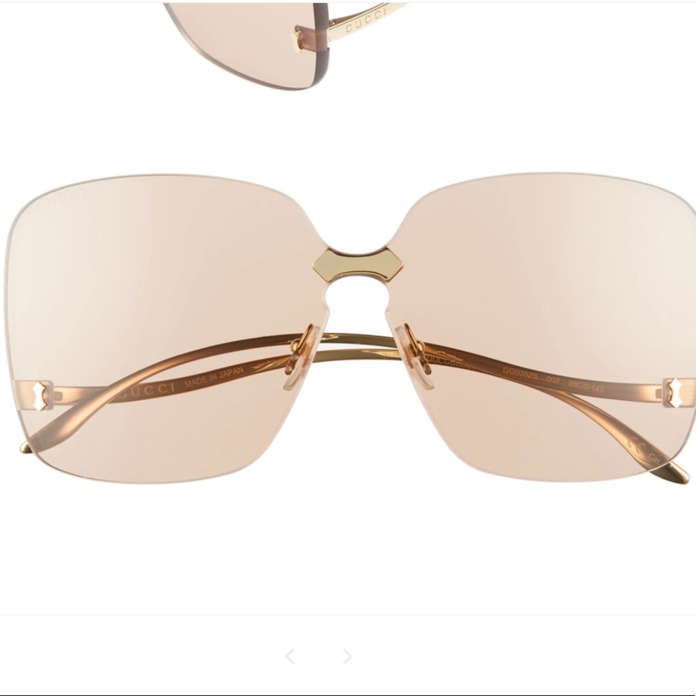 Gucci Rimless Sunglasses
